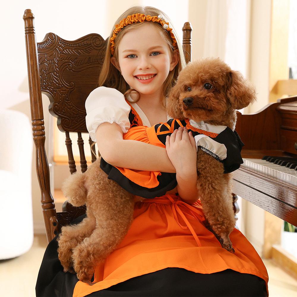 BuyGerman Oktoberfest Halloween Costumes Matching Girls Pet Dog Outfits Now Cheaper With 3 - 5 Days Ship - PajamasBuy