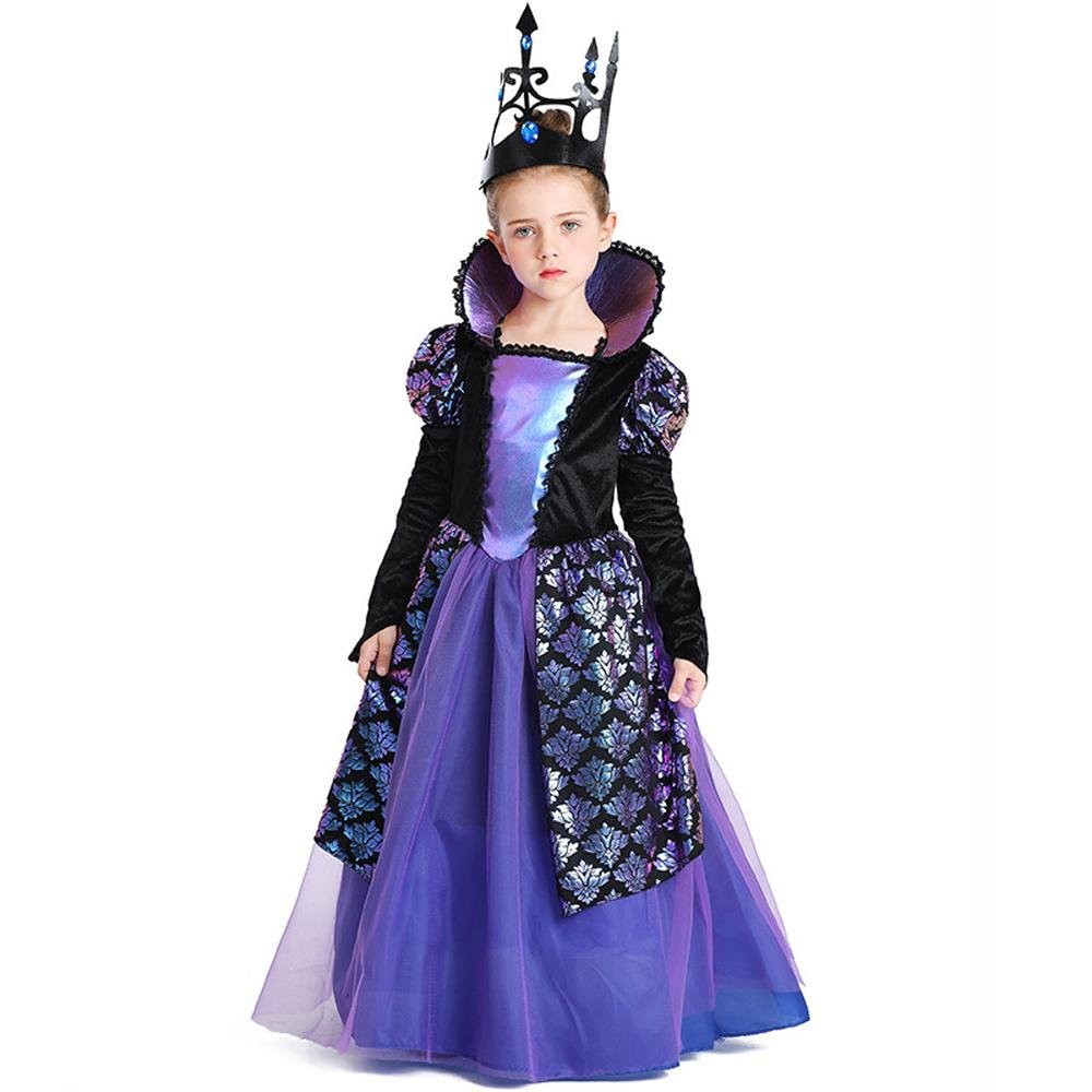 BuyGirl's Twilight - Princess Costume Medieval Purple Court Dress Cosplay Costume Now Cheaper With 3 - 5 Days Ship - PajamasBuy