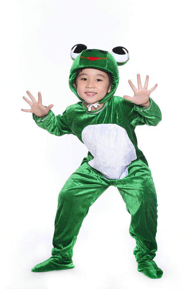 BuyGreen Frog Animal kigurumi Cosplay kids Costume Party Wear Gift Now Cheaper With 3 - 5 Days Ship - PajamasBuy