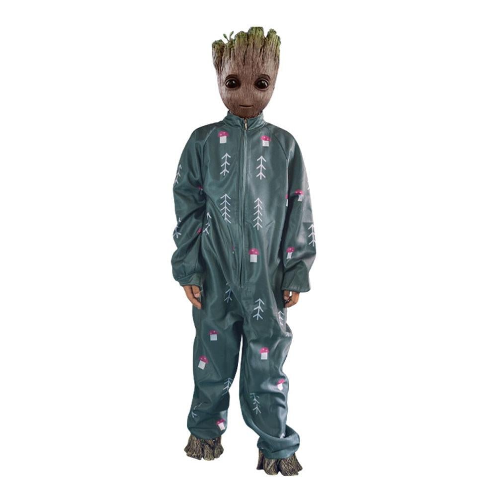 BuyGuardians of the Galaxy Ente Groot jumpsuit Halloween Cosplay Costume Outfits Party Carnival Suit Now Cheaper With 3 - 5 Days Ship - PajamasBuy