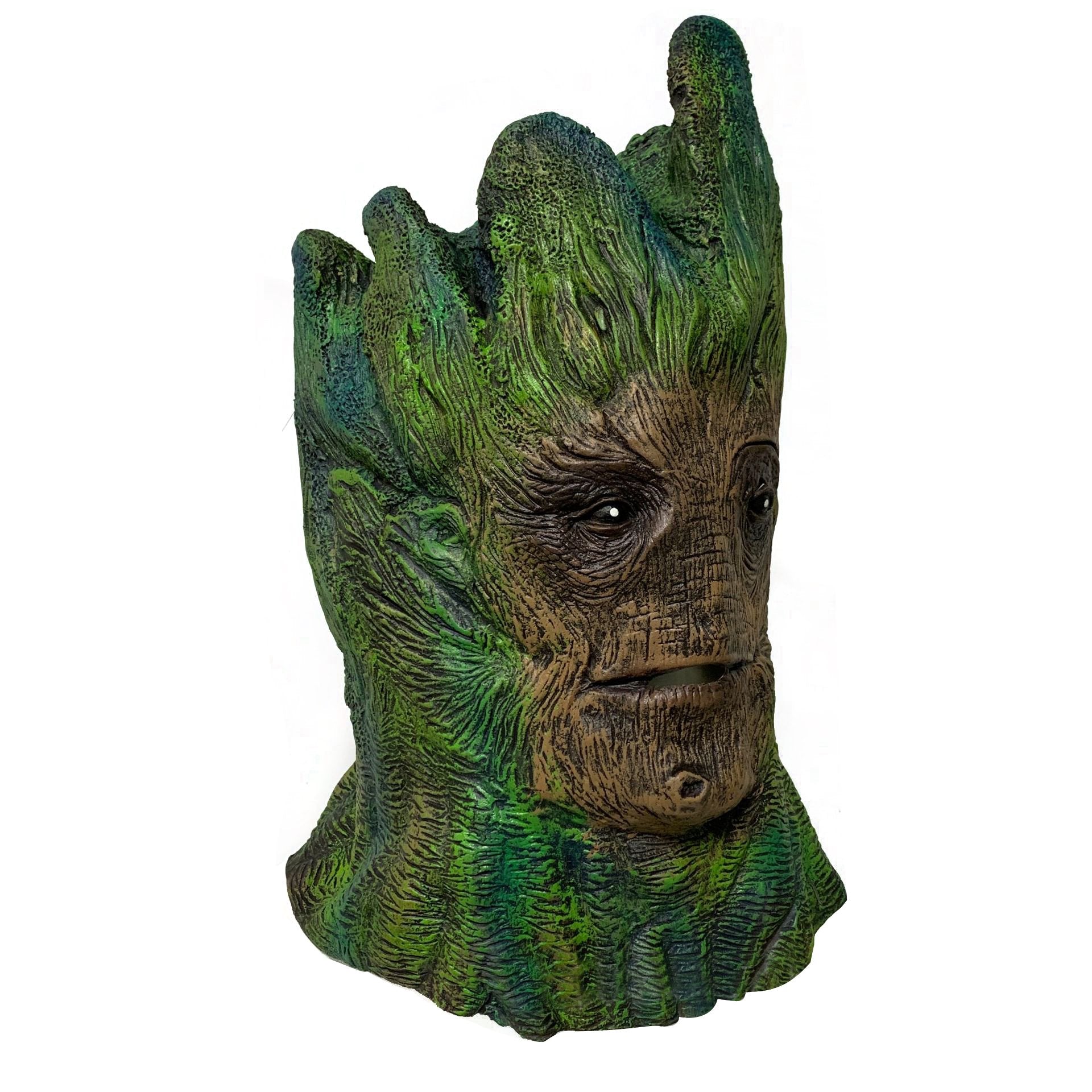 BuyGuardians of the Galaxy Groot Mask latex Halloween Now Cheaper With 3 - 5 Days Ship - PajamasBuy