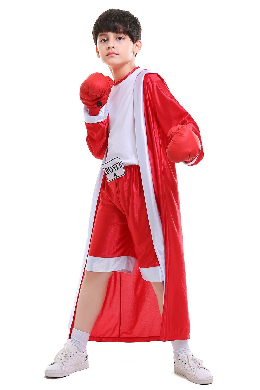 BuyHalloween Child Boys Champion Boxer Uniform Costume Sportswearing Now Cheaper With 3 - 5 Days Ship - PajamasBuy