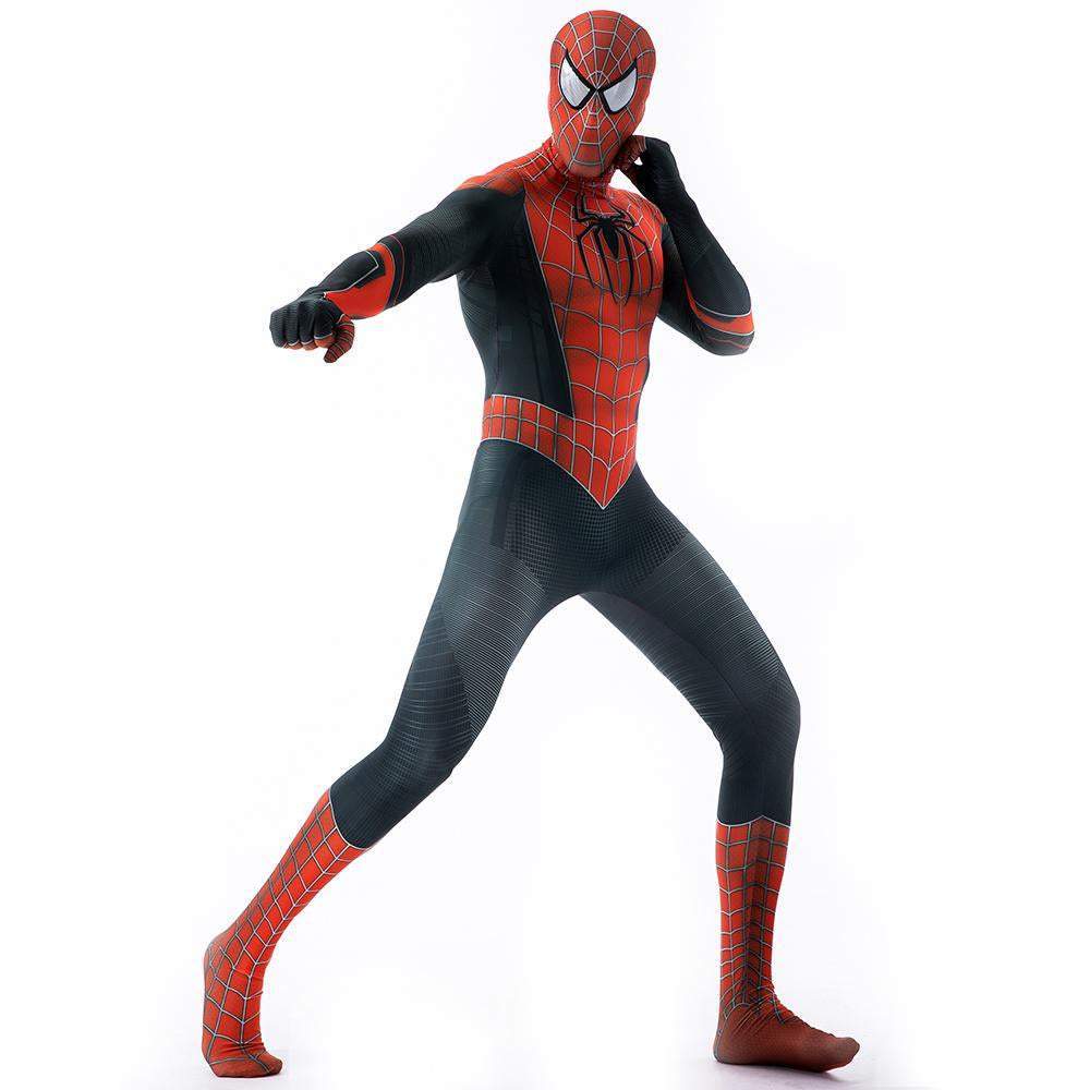 BuyHalloween Cosplay Peter B Parker Spiderman Jumpsuit Superhero Tights Costume Suit Zentai For Adult Kids Now Cheaper With 3 - 5 Days Ship - PajamasBuy