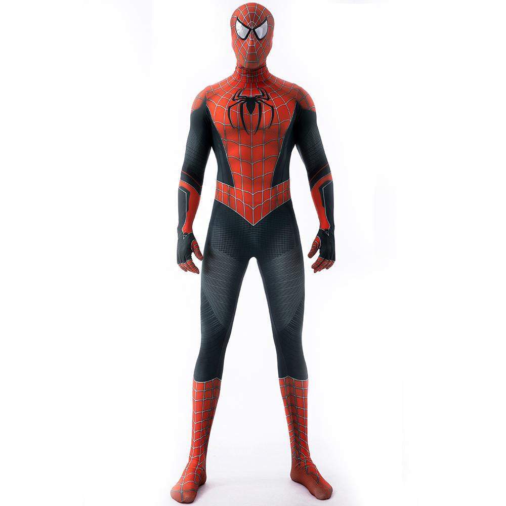 BuyHalloween Cosplay Peter B Parker Spiderman Jumpsuit Superhero Tights Costume Suit Zentai For Adult Kids Now Cheaper With 3 - 5 Days Ship - PajamasBuy