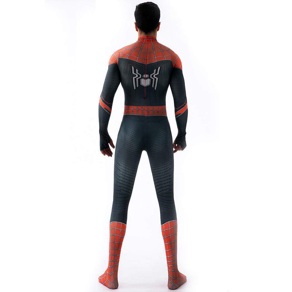 BuyHalloween Cosplay Peter B Parker Spiderman Jumpsuit Superhero Tights Costume Suit Zentai For Adult Kids Now Cheaper With 3 - 5 Days Ship - PajamasBuy