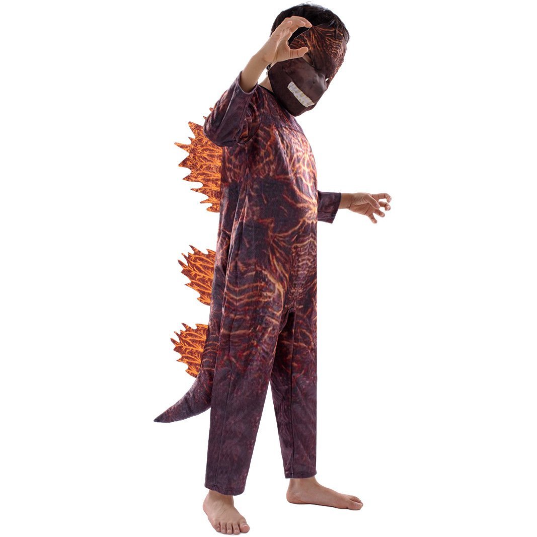 BuyHalloween New Cosplay Fire Godzilla Kids Costume Now Cheaper With 3 - 5 Days Ship - PajamasBuy