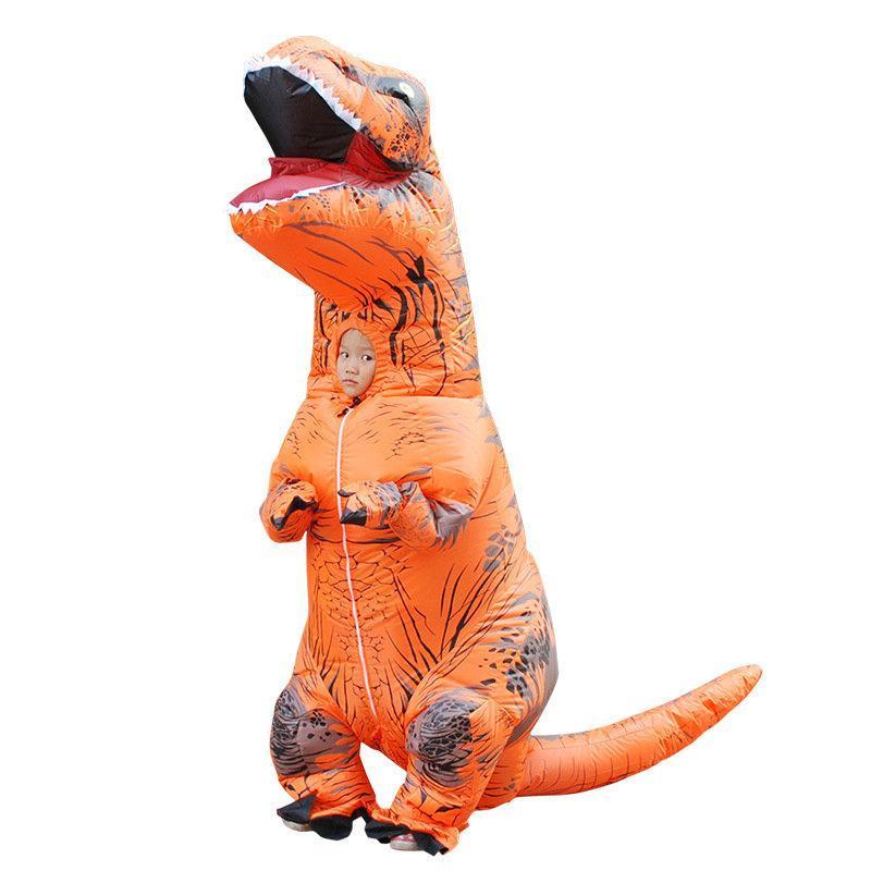 BuyHalloween Party inflatable Tyrannosaurus dinosaur Cosplay Costume Now Cheaper With 3 - 5 Days Ship - PajamasBuy