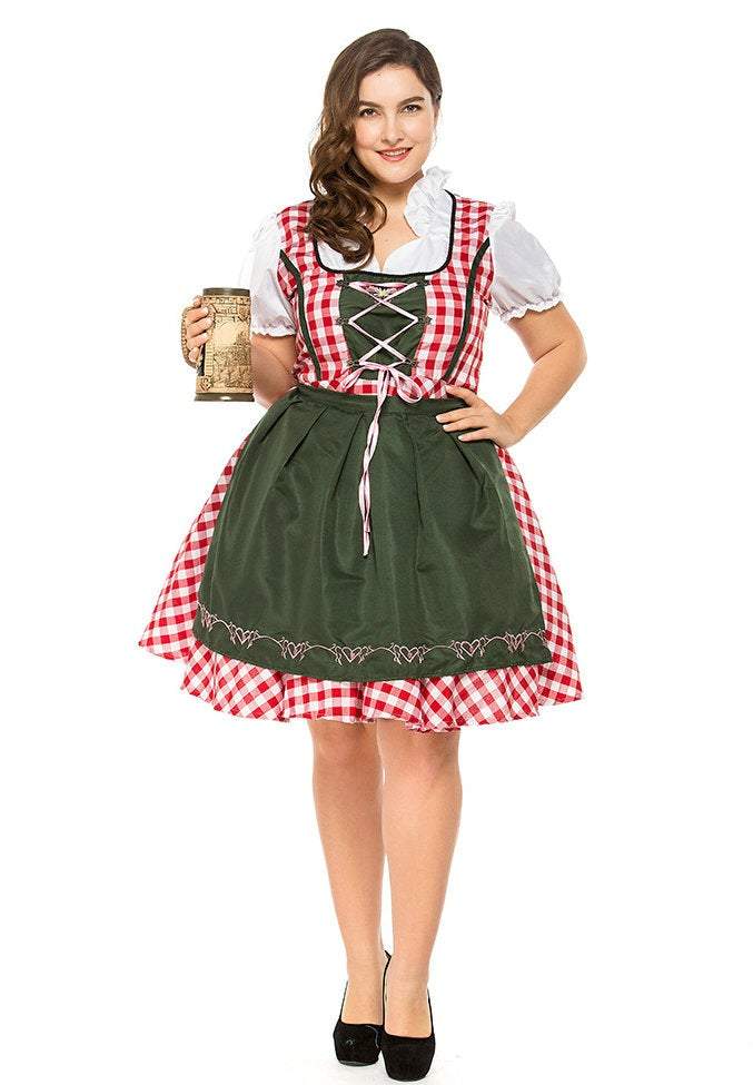 BuyHalloween Plus Size Women German Beer Oktoberfest Cosplay Costume Now Cheaper With 3 - 5 Days Ship - PajamasBuy