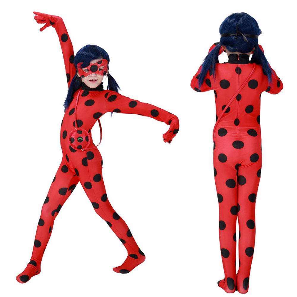 BuyHalloween The Beatles Animation Miraculous Ladybug Children Costume Now Cheaper With 3 - 5 Days Ship - PajamasBuy