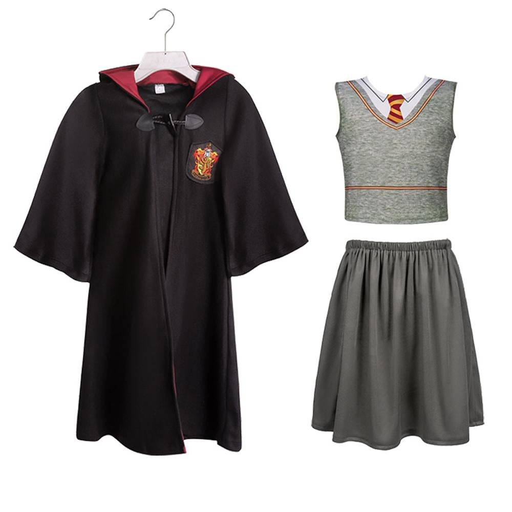 BuyHarry Potter Hermione Granger Costume Halloween Cosplay Magic Robe Hooded Cloak For Kids Now Cheaper With 3 - 5 Days Ship - PajamasBuy