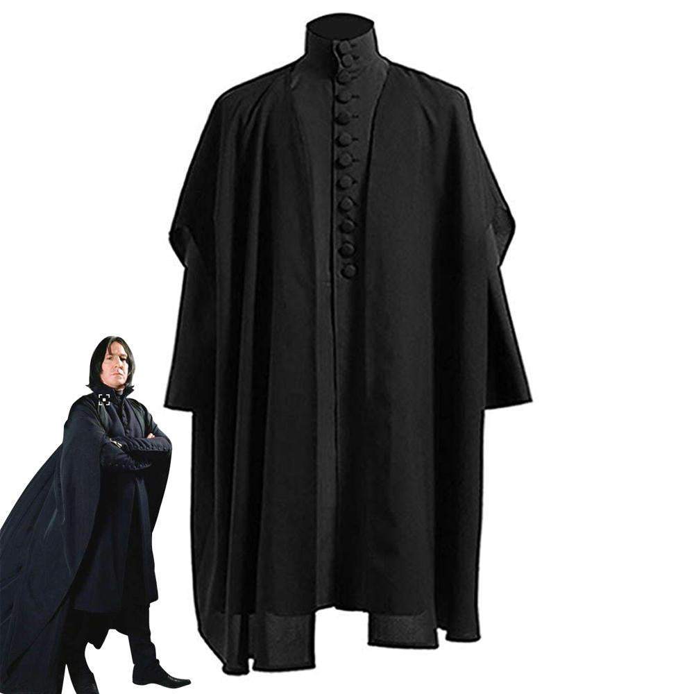 BuyHarry Potter Severus Snape Cosplay Costumes Party Outfits Halloween Dress Up For Adults Men Now Cheaper With 3 - 5 Days Ship - PajamasBuy