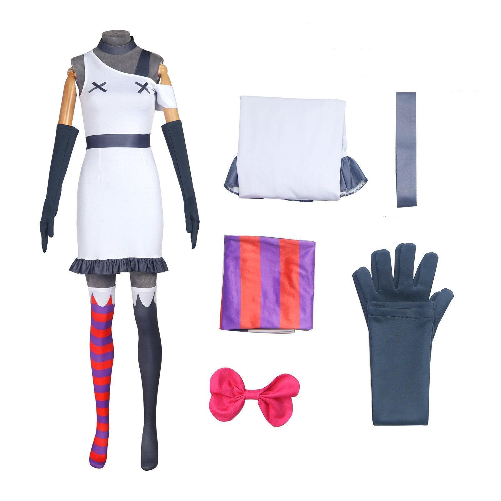 Hazbin Hotel Vaggie Adult Cosplay Costume Outfits Carnival Suit - Pajamasbuy