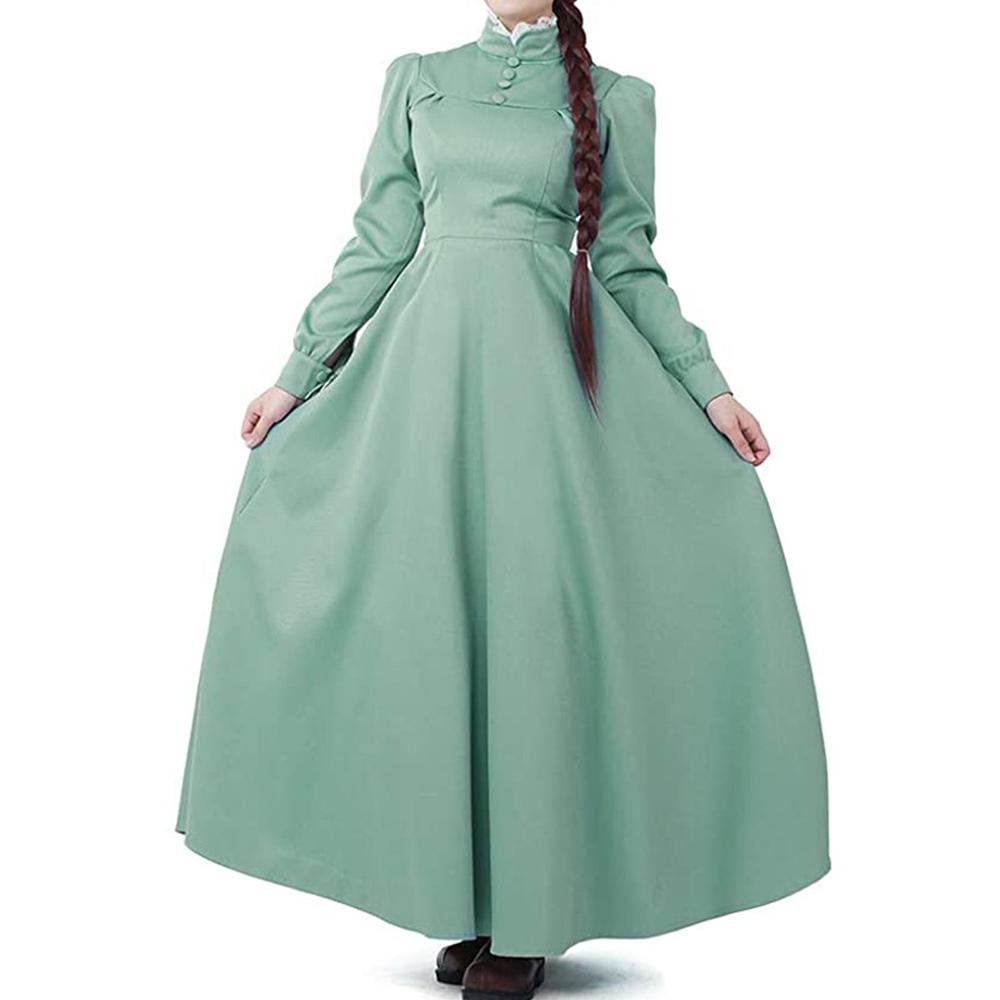 BuyHowl's Moving Castle Sophie Cosplay Costume Elegant Women's Dress Now Cheaper With 3 - 5 Days Ship - PajamasBuy