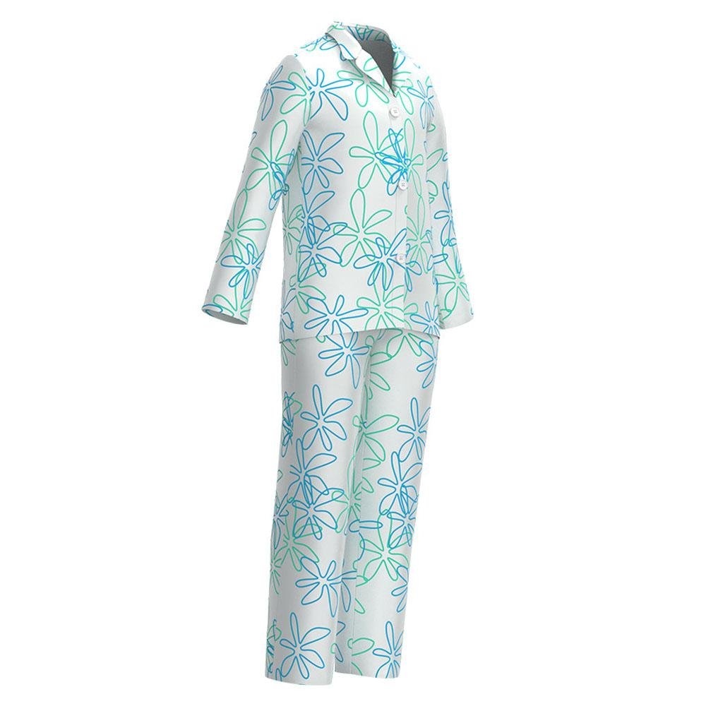 Buyinside out 2 costumes Summer ice silk pajamas Home Wear Now Cheaper With 3 - 5 Days Ship - PajamasBuy