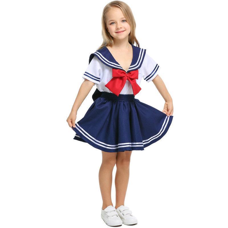 BuyJapanese School Uniform Cosplay Family Matching Costume Now Cheaper With 3 - 5 Days Ship - PajamasBuy