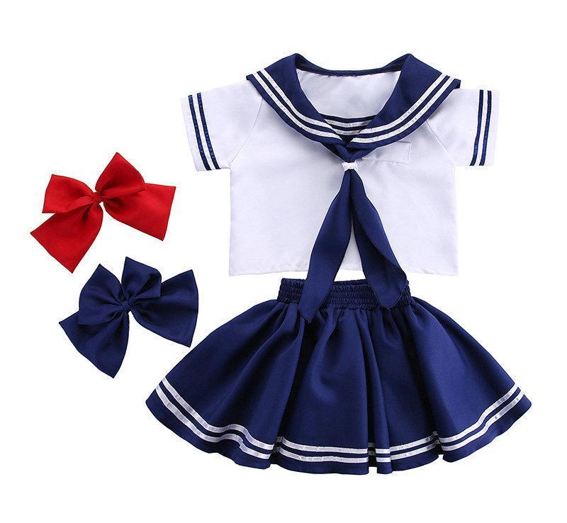 BuyJapanese School Uniform Cosplay Family Matching Costume Now Cheaper With 3 - 5 Days Ship - PajamasBuy