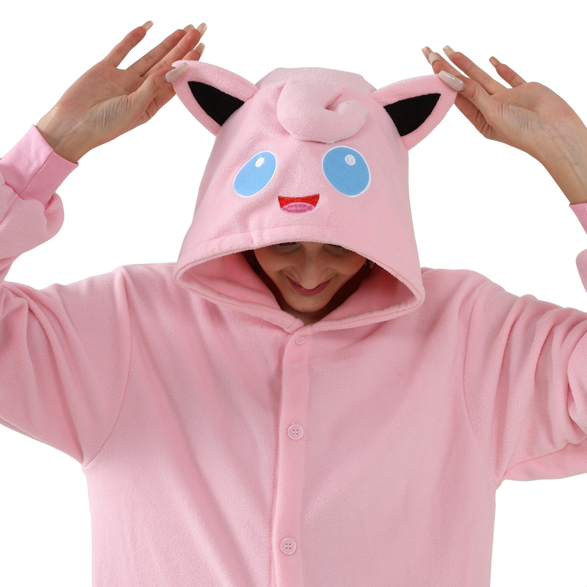 BuyJigglypuff Kigurumi Onesies Anime Pokemon Pajamas Pyjamas Halloween Costume Now Cheaper With 3 - 5 Days Ship - PajamasBuy