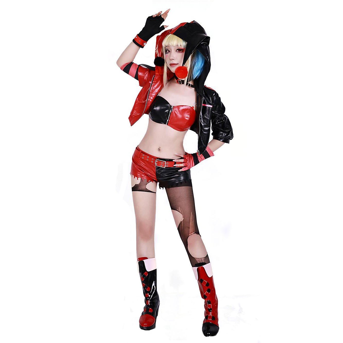 BuyJoker girl cosplay costume suicide squad Harley Quinn cosplay anime costume Now Cheaper With 3 - 5 Days Ship - PajamasBuy