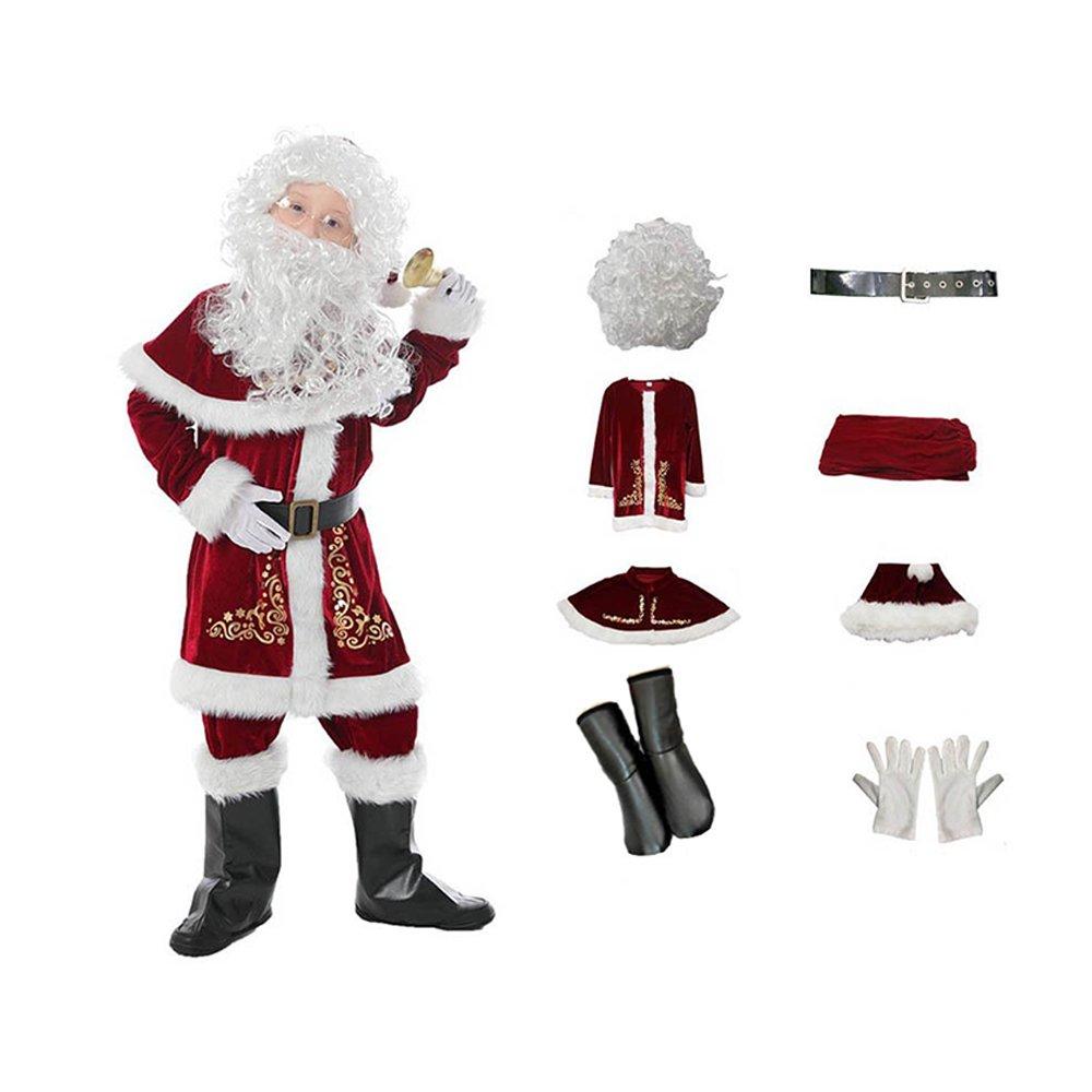 Children's Christmas Costumes Boys and Girls Santa Claus Costumes