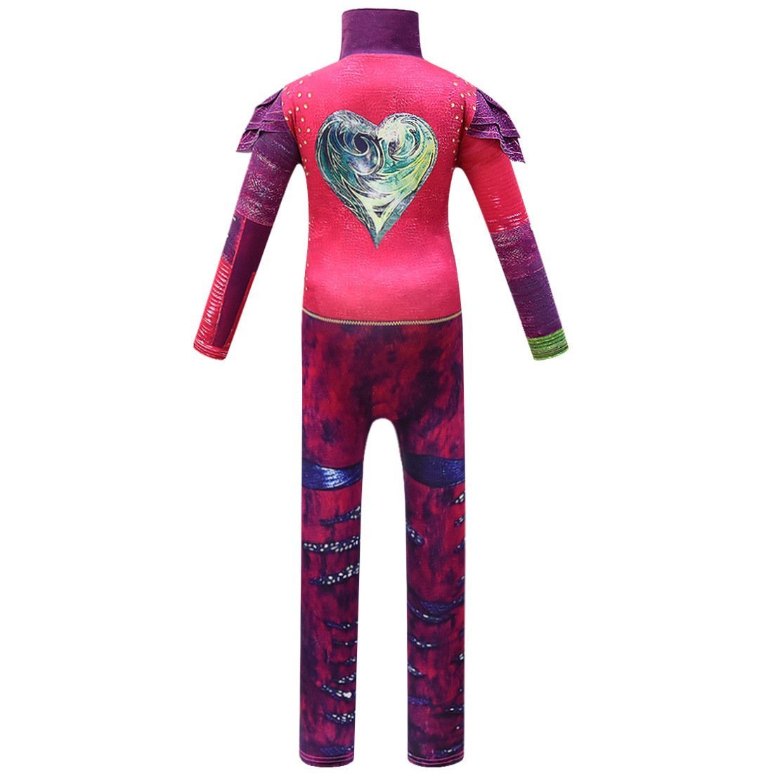 BuyKids Descendants Mal Cosplay Zentai Suit Costume Children Jumpsuit Bodysuit Outfits Now Cheaper With 3 - 5 Days Ship - PajamasBuy