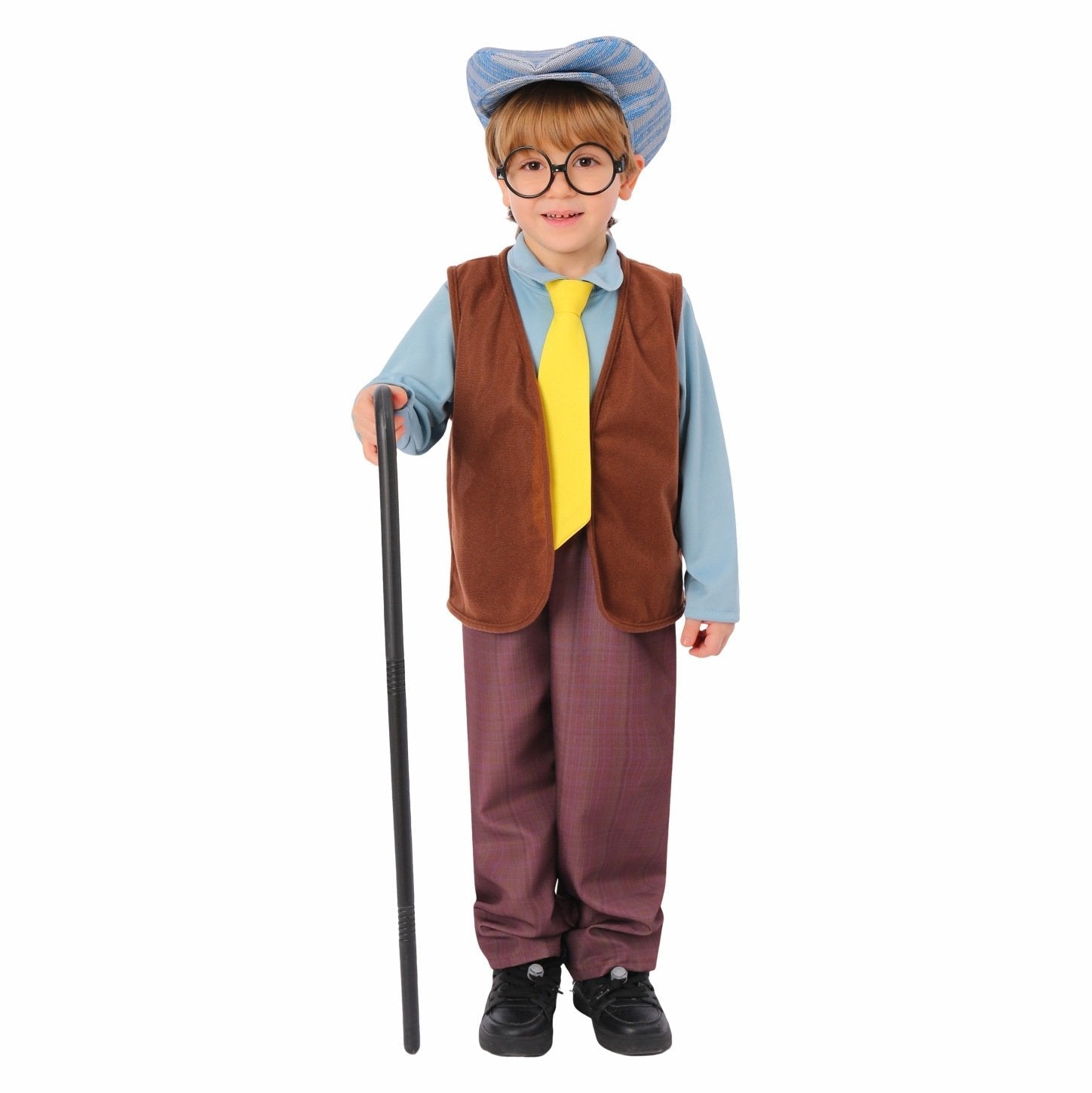 BuyKids Grandpa Old Man Christmas Costume Festive Role Play Outfit for School Performances Now Cheaper With 3 - 5 Days Ship - PajamasBuy