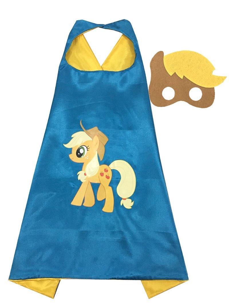 BuyKids My Little Pony Cape Mask Set Costume Cloak Now Cheaper With 3 - 5 Days Ship - PajamasBuy