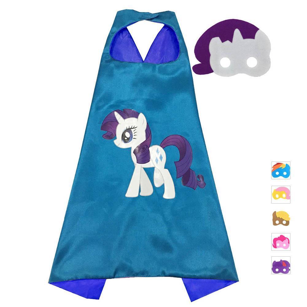 BuyKids My Little Pony Cape Mask Set Costume Cloak Now Cheaper With 3 - 5 Days Ship - PajamasBuy