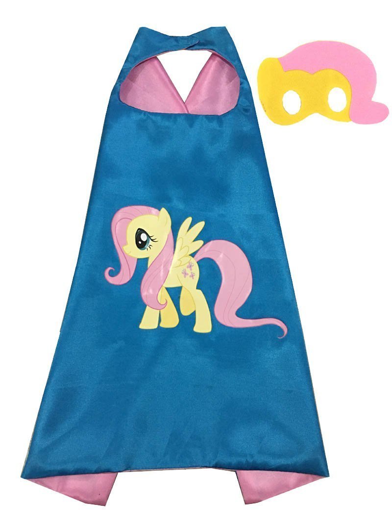 BuyKids My Little Pony Cape Mask Set Costume Cloak Now Cheaper With 3 - 5 Days Ship - PajamasBuy