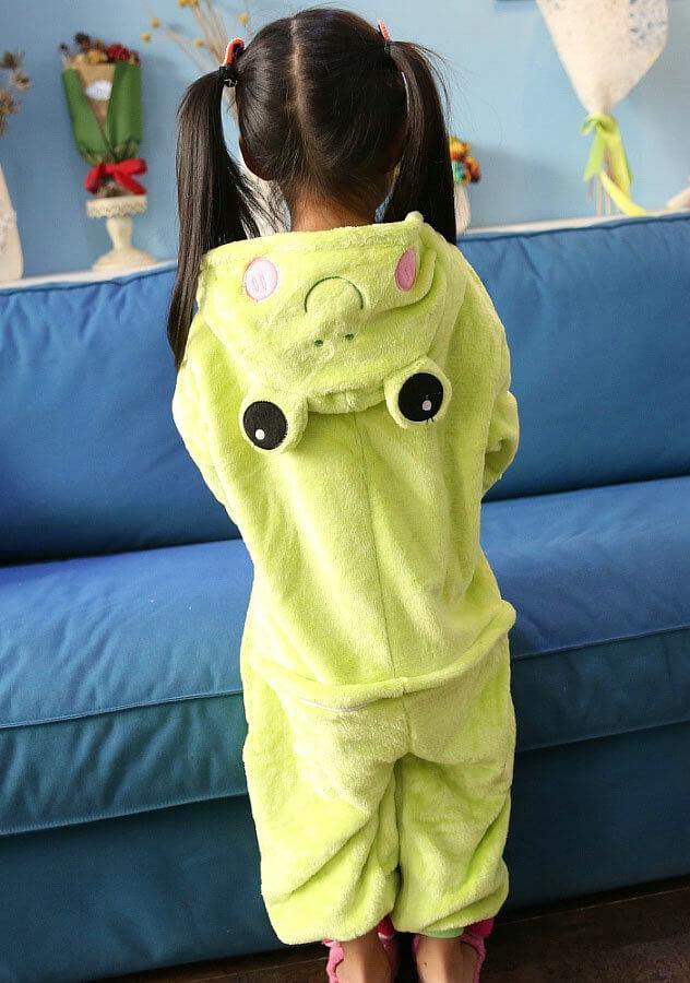 BuyKids Onesies Hoodie Frog Animal Pajamas Kigurumi Costume Now Cheaper With 3 - 5 Days Ship - PajamasBuy