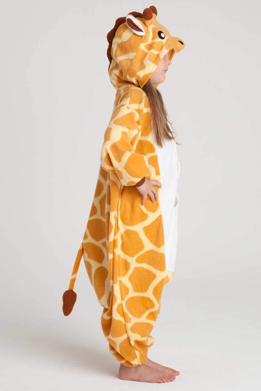 BuyKids Onesies Hoodie Giraffe Animal Pajamas Kigurumi Costume Now Cheaper With 3 - 5 Days Ship - PajamasBuy