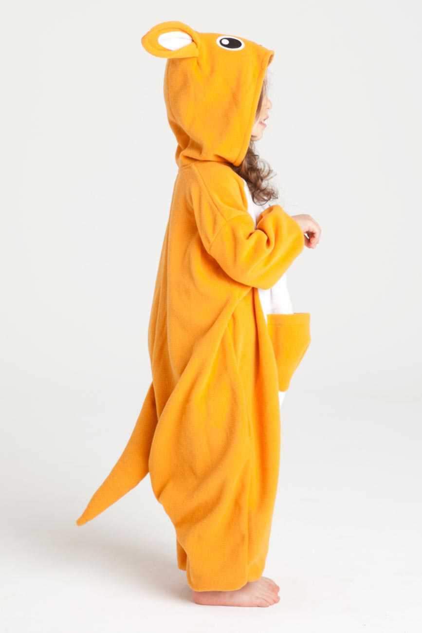 BuyKids Onesies Hoodie Kangaroo Animal Pajamas Kigurumi Costume Now Cheaper With 3 - 5 Days Ship - PajamasBuy