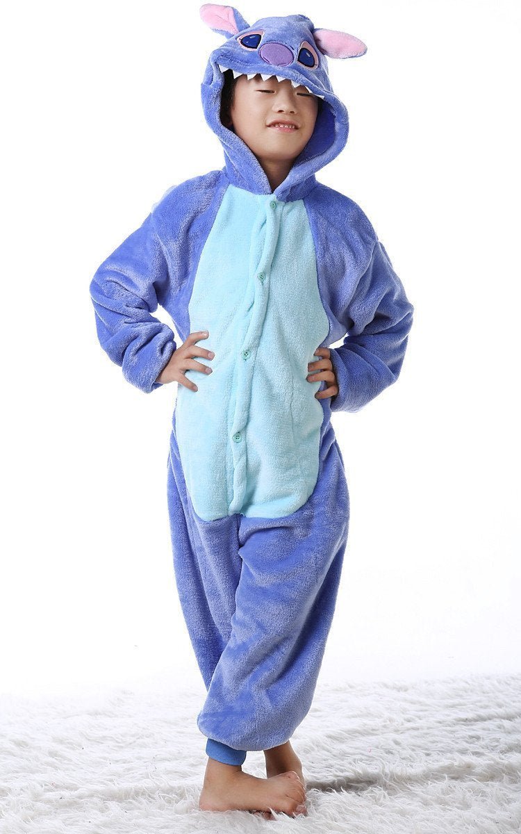 BuyKids Onesies Hoodie Stitch Animal Pajamas Kigurumi Costume Now Cheaper With 3 - 5 Days Ship - PajamasBuy