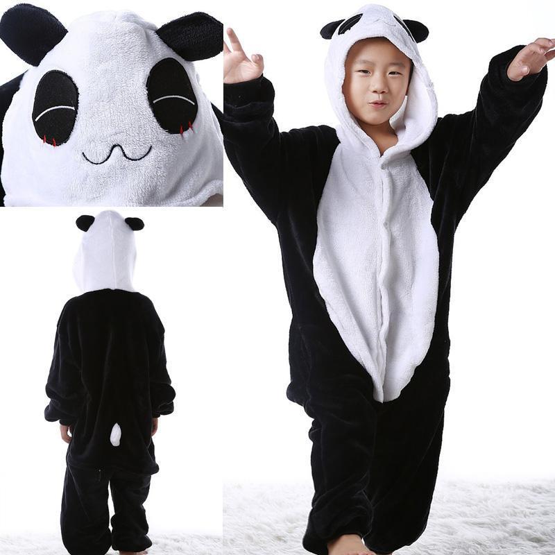 BuyKids Onesies Panda Animal Kigurumi Pajamas Costume Hoodie Now Cheaper With 3 - 5 Days Ship - PajamasBuy