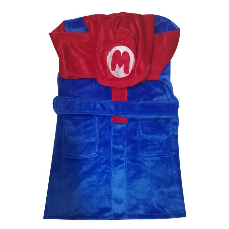 BuyKids Super Mario Kigurumi Robes Animal Pajamas Flannel Sleepwear For Adult Now Cheaper With 3 - 5 Days Ship - PajamasBuy