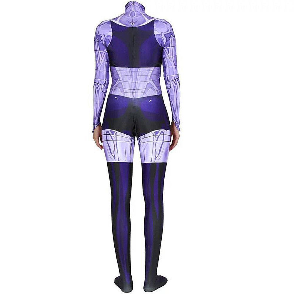 BuyKomand'r Blackfire Costume Jumpsuit Bodysuit Titans Cosplay Halloween Now Cheaper With 3 - 5 Days Ship - PajamasBuy