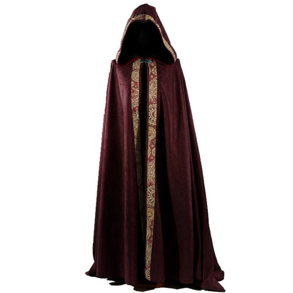 BuyMen's Long Cloak Medieval Church Clergy Loose Dress Cape Cosplay Costume Halloween Outfit Now Cheaper With 3 - 5 Days Ship - PajamasBuy