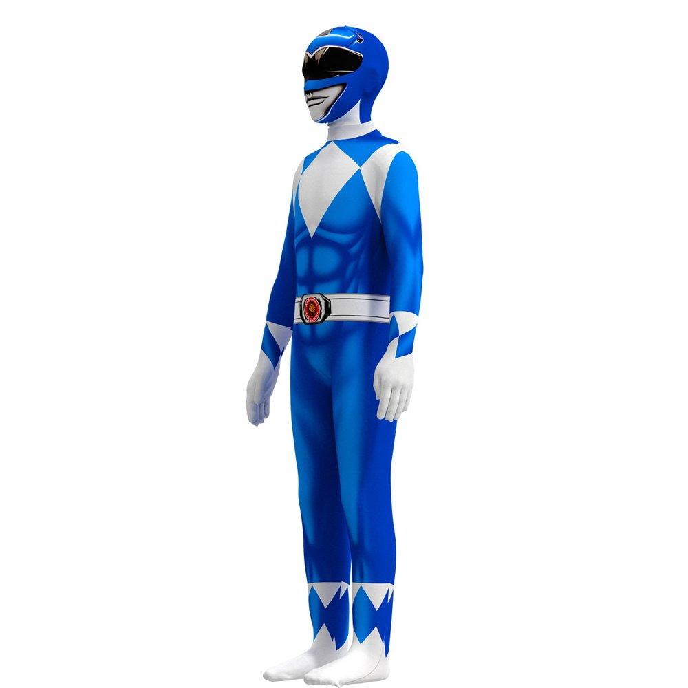 BuyMighty Morphin Power Rangers Costume Kids Superhero Bodysuit Halloween jumpsuits onesies Now Cheaper With 3 - 5 Days Ship - PajamasBuy