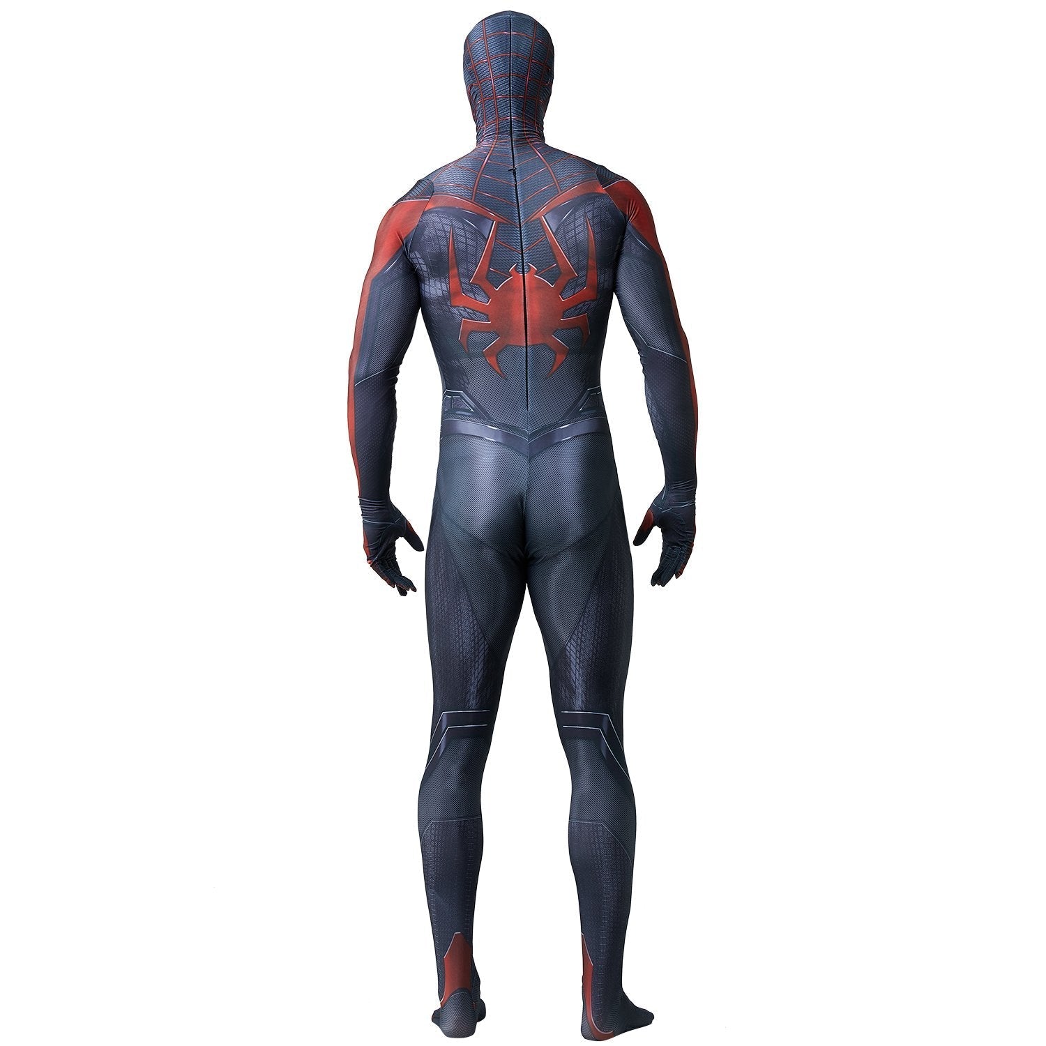 BuyMiles Morales Spider - Man 2 Black Cosplay Jumpsuit for Adults and Kids Now Cheaper With 3 - 5 Days Ship - PajamasBuy