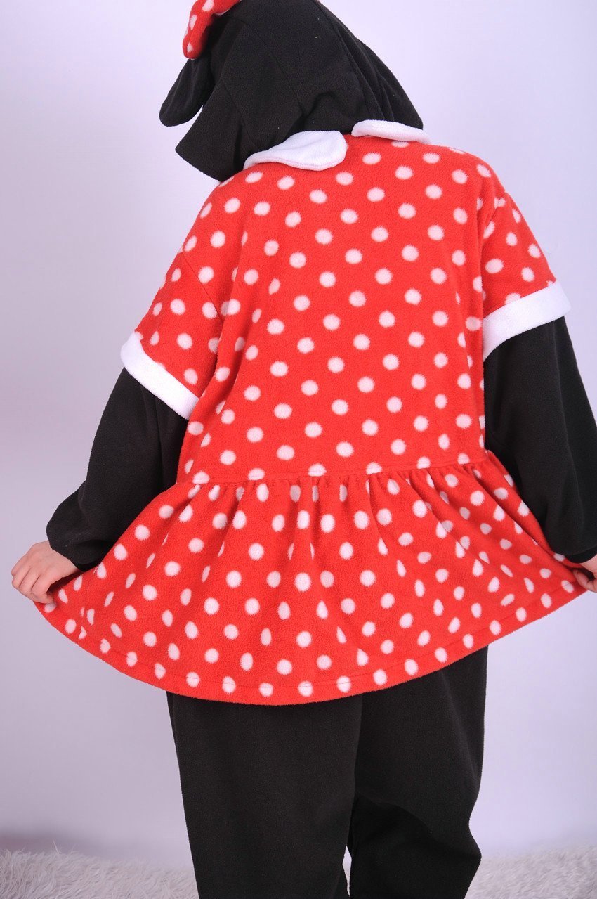 BuyMinnie Mouse Kigurumi Animal Onesie Pajamas Costumes Now Cheaper With 3 - 5 Days Ship - PajamasBuy