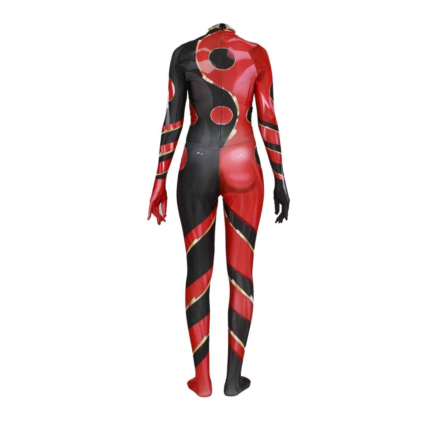 BuyMiraculous Ladybug Movie Jumpsuit Halloween Party Cosplay Costume for Adult Now Cheaper With 3 - 5 Days Ship - PajamasBuy