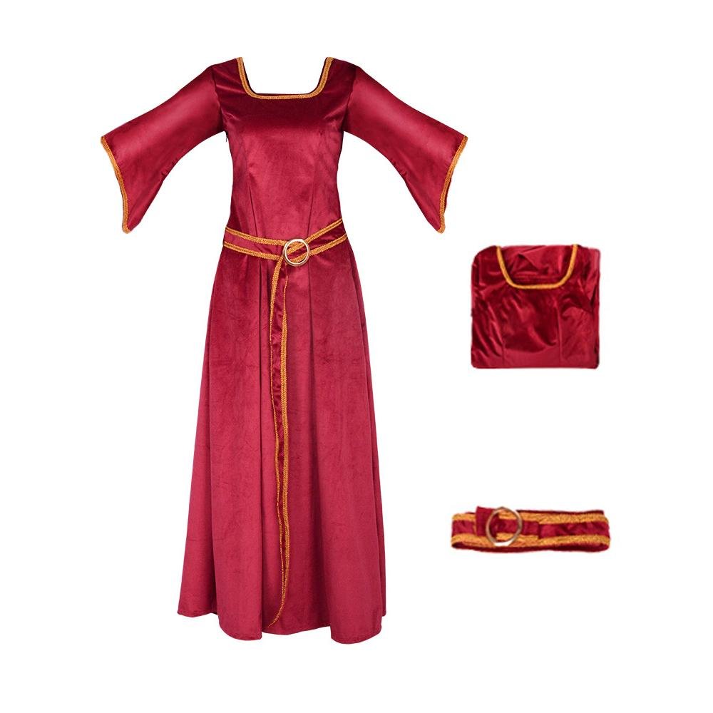 BuyMother Gothel Costume Dress for Women From Tangled Now Cheaper With 3 - 5 Days Ship - PajamasBuy