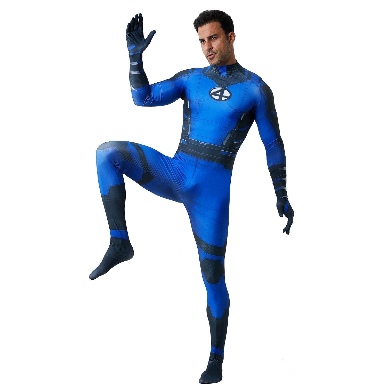 BuyMr. Fantastic Reed Richards Cosplay Zentai Suit for Adults and Kids Now Cheaper With 3 - 5 Days Ship - PajamasBuy