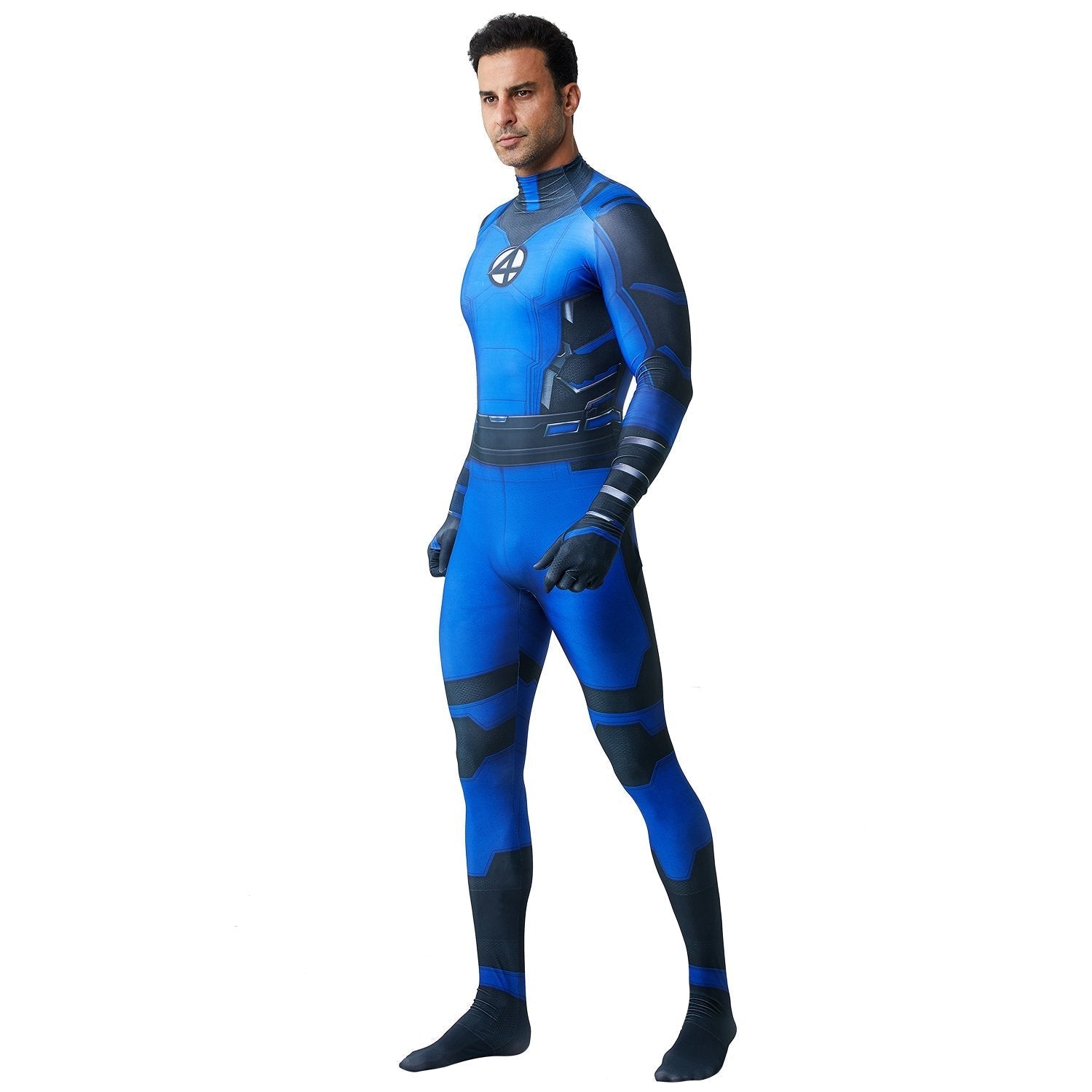 BuyMr. Fantastic Reed Richards Cosplay Zentai Suit for Adults and Kids Now Cheaper With 3 - 5 Days Ship - PajamasBuy