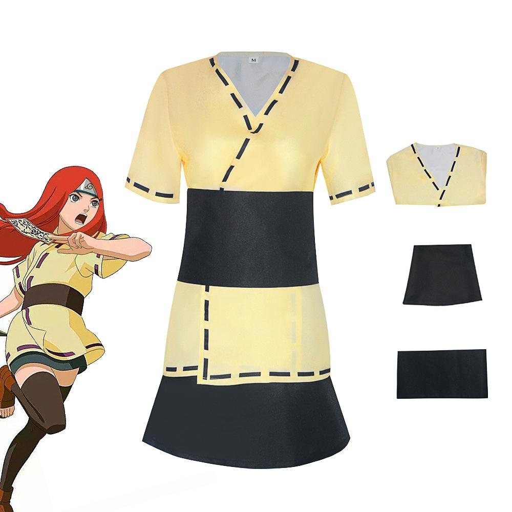 BuyNARUTO costume Uzumaki Kushina Ninja cosplay costume Now Cheaper With 3 - 5 Days Ship - PajamasBuy