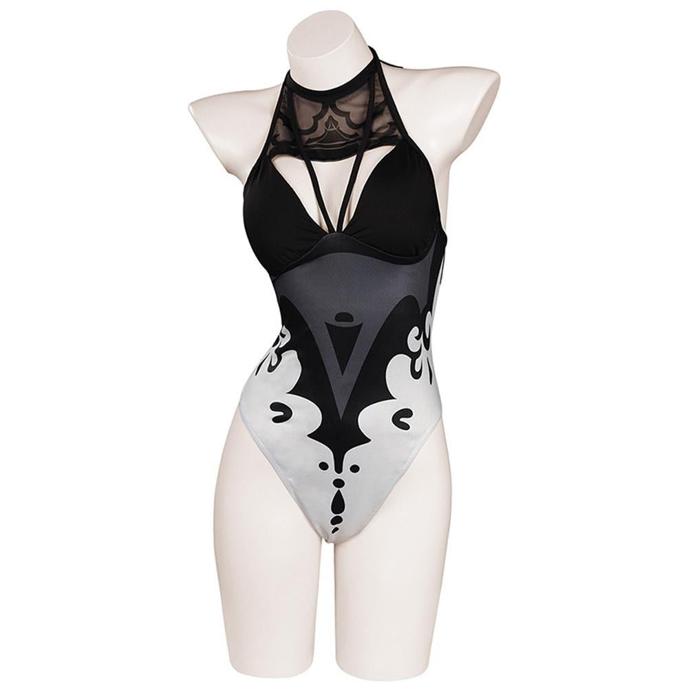 BuyNieR Automata YoRHa No.2 Swimsuit Cosplay Costume Swimwear Outfits Now Cheaper With 3 - 5 Days Ship - PajamasBuy