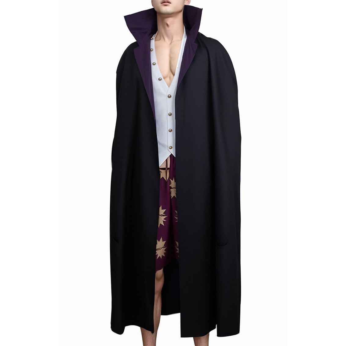 BuyOne piece Dracule Mihawk Costume anime cosplay Now Cheaper With 3 - 5 Days Ship - PajamasBuy