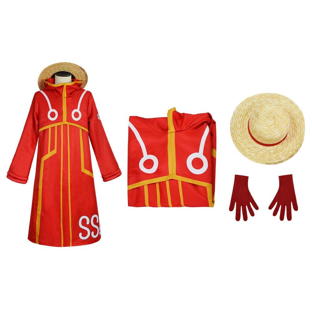 BuyOne Piece Egghead Arc 2024 Anime Monkey D. Luffy Costume Party Carnival Halloween Cosplay Full Set Now Cheaper With 3 - 5 Days Ship - PajamasBuy