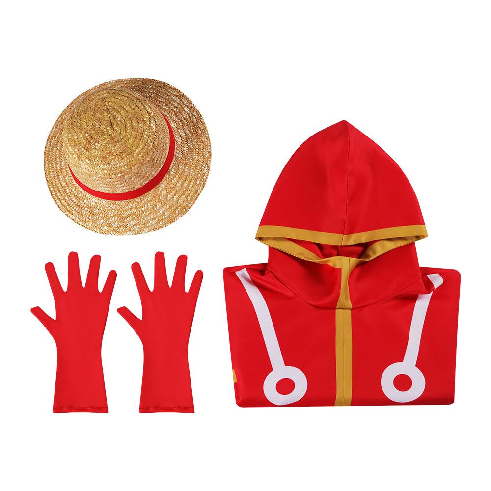 BuyOne Piece Luffy Cosplay Costume Outfits Halloween Carnival Suit Now Cheaper With 3 - 5 Days Ship - PajamasBuy