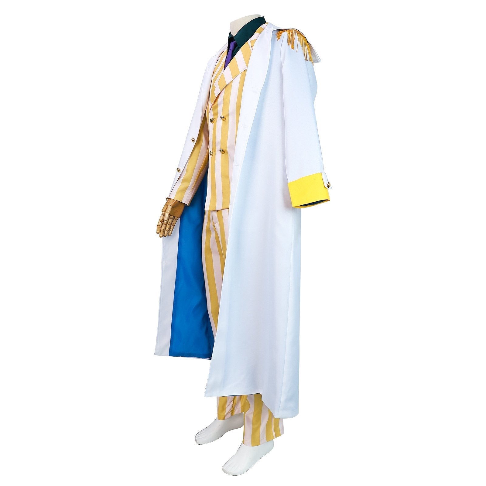 BuyOne Piece Wano Country Kizaru Costume Party Carnival Cosplay Full Set Now Cheaper With 3 - 5 Days Ship - PajamasBuy