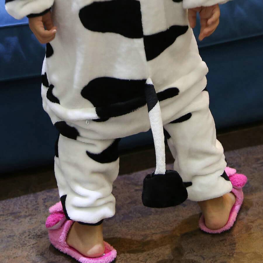 BuyOnesies Hoodie Kids Cow Animal Costume Pajamas Kigurumi Now Cheaper With 3 - 5 Days Ship - PajamasBuy